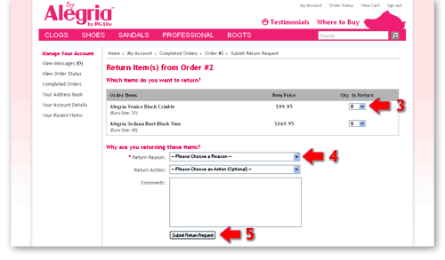 Alegria Shoes Online Return 2